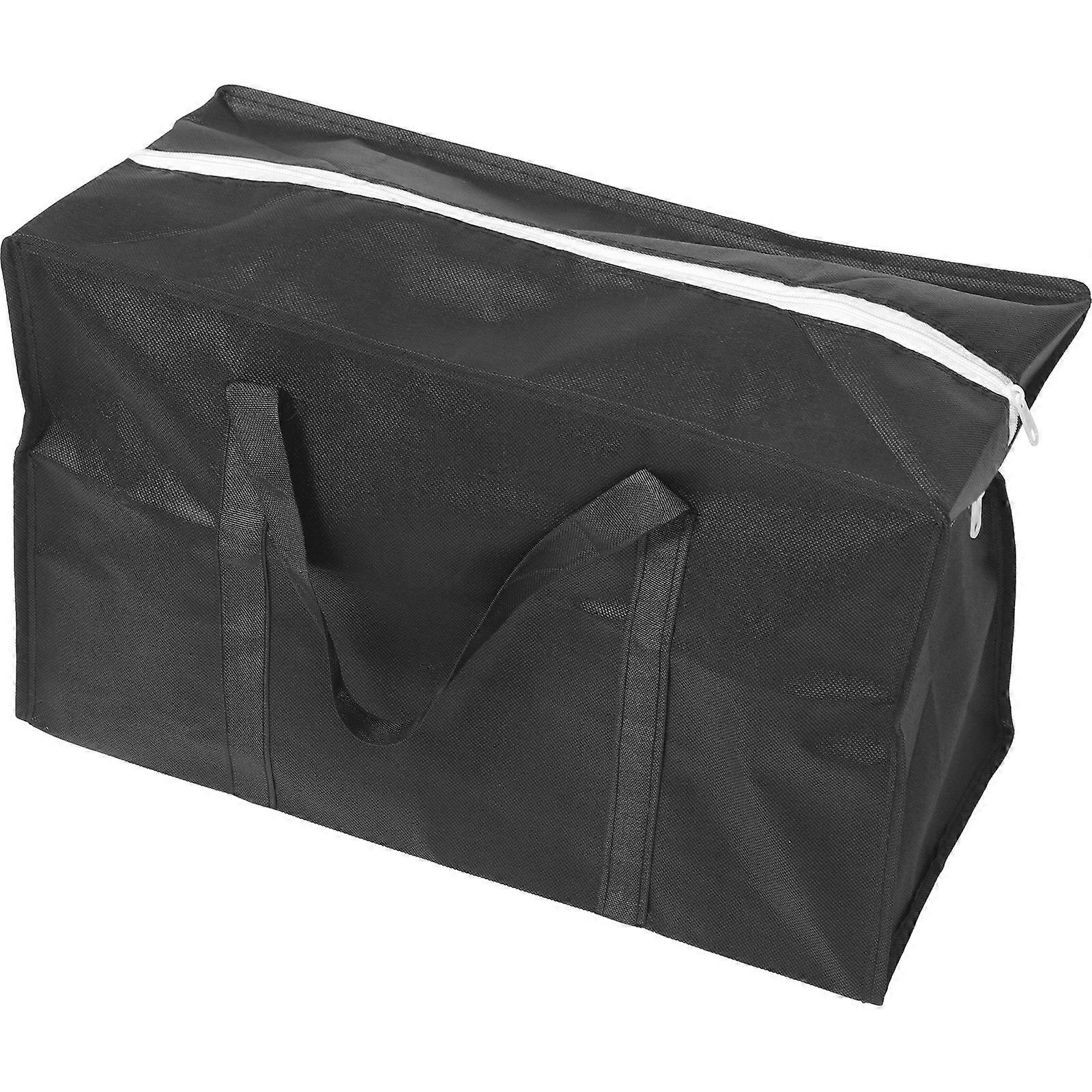 Multipurpose Organizing Bag Cloth Bag For Moving Travel Home Use Rectangular Shape Non-Woven Fabrics With Handles Durable Zipper Design 1Pack