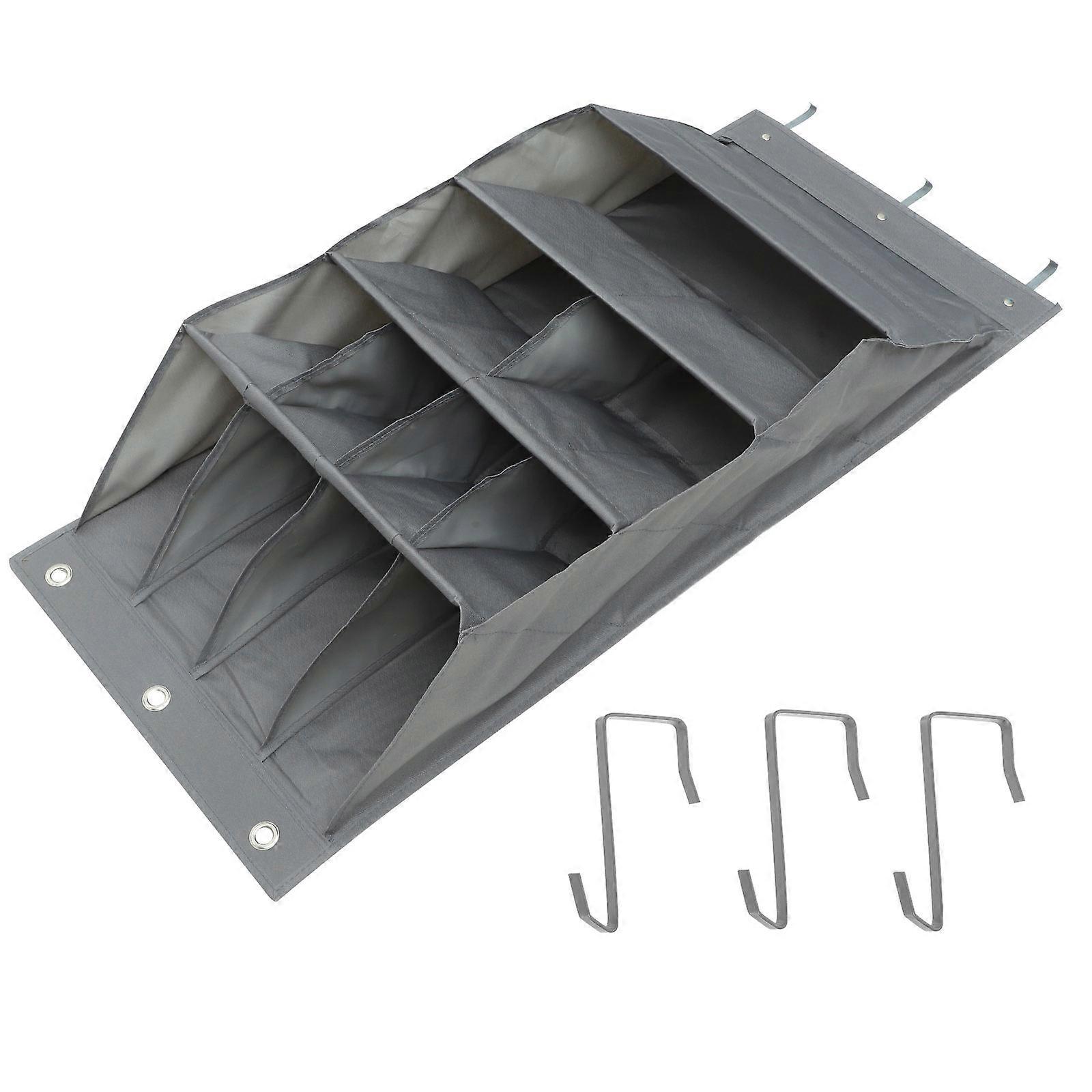 1 Set of Multi layer Shoe Pocket Pouch Convenient Over the Door Organizer