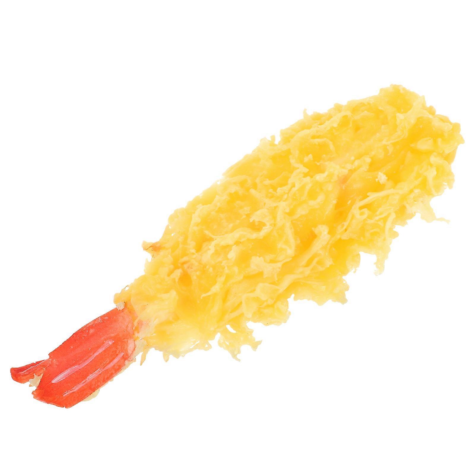 Simulation Cooked Shrimp Food Model For Food Display And Party Setups In 4.7X2X1.2In Size With Decoration Function 1Set