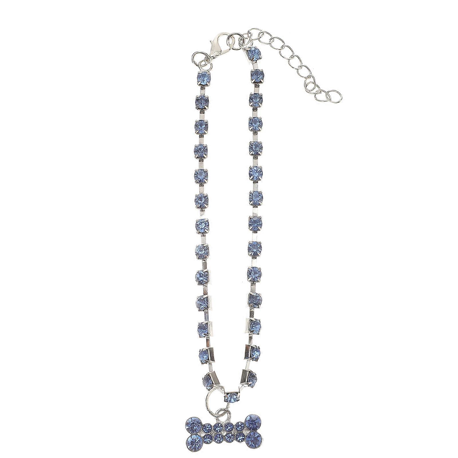 Collier Chien Chien Réglable Collier Pet Cat Collier Chien Strass Collier
