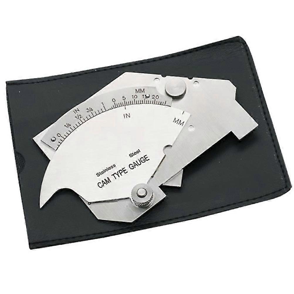 Weld Gauge Silver Compact and Portable for Weld Use with Durable Build