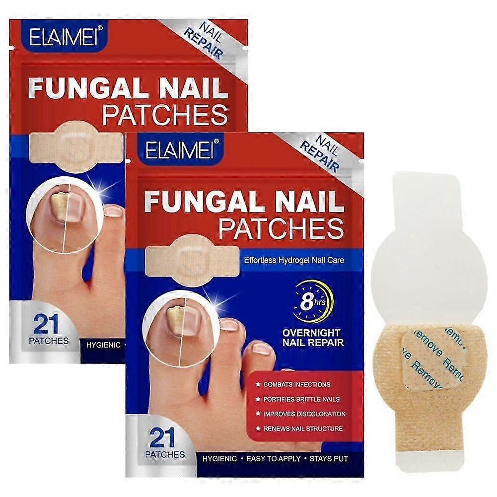 Fungus Patch Waterproof Nail fixture Ingrown Correction Stickers 1/2/3/4/5Pcs for Discolored Or Damaged