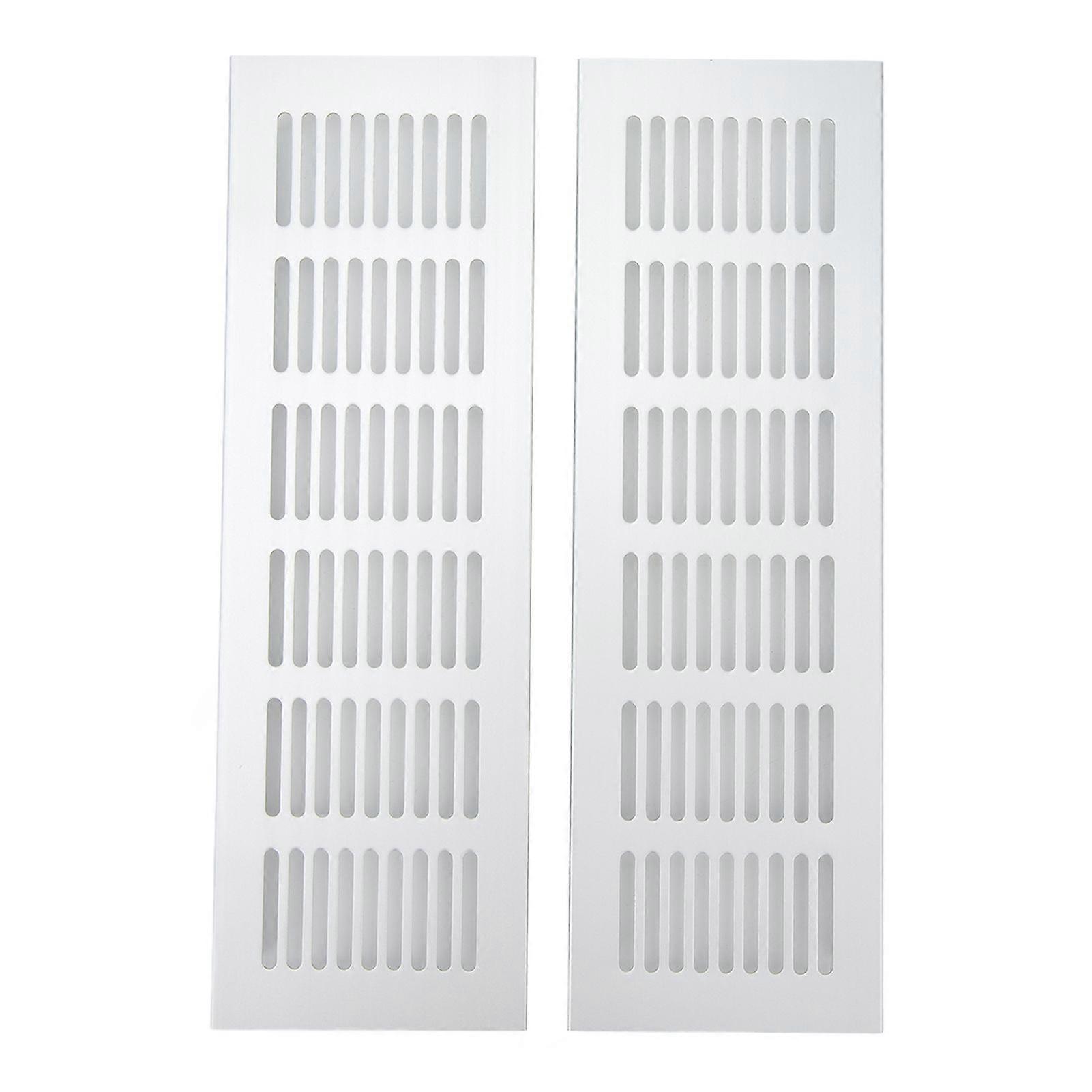 Rectangular ventilation grille cover 3.14x9.84in heat dissipation