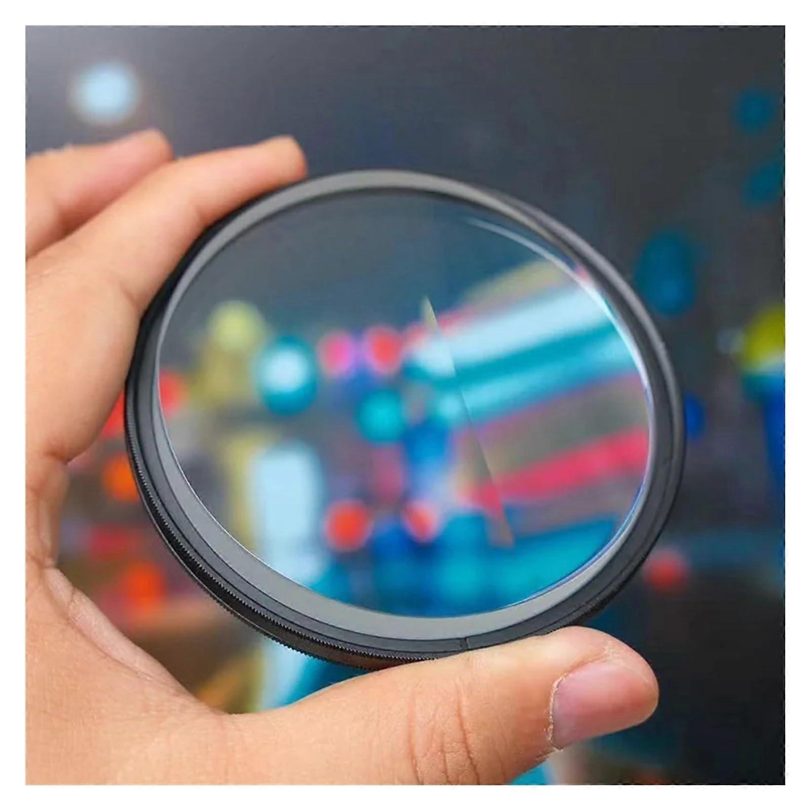 Photography filters, optical prism special effects, prism photography accessories, DSLR camera studio (77 mm)