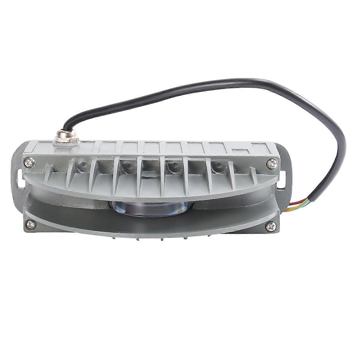 Window Floodlight Semicircle Portable LED Light Garden Outdoor Spotlight Grey Color 1 Pcs