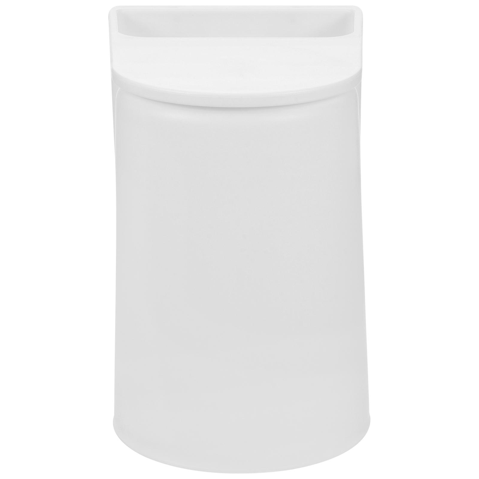 Suction Cup Wall Mount for Toothbrushes with Magnetic Rinse Cup Included