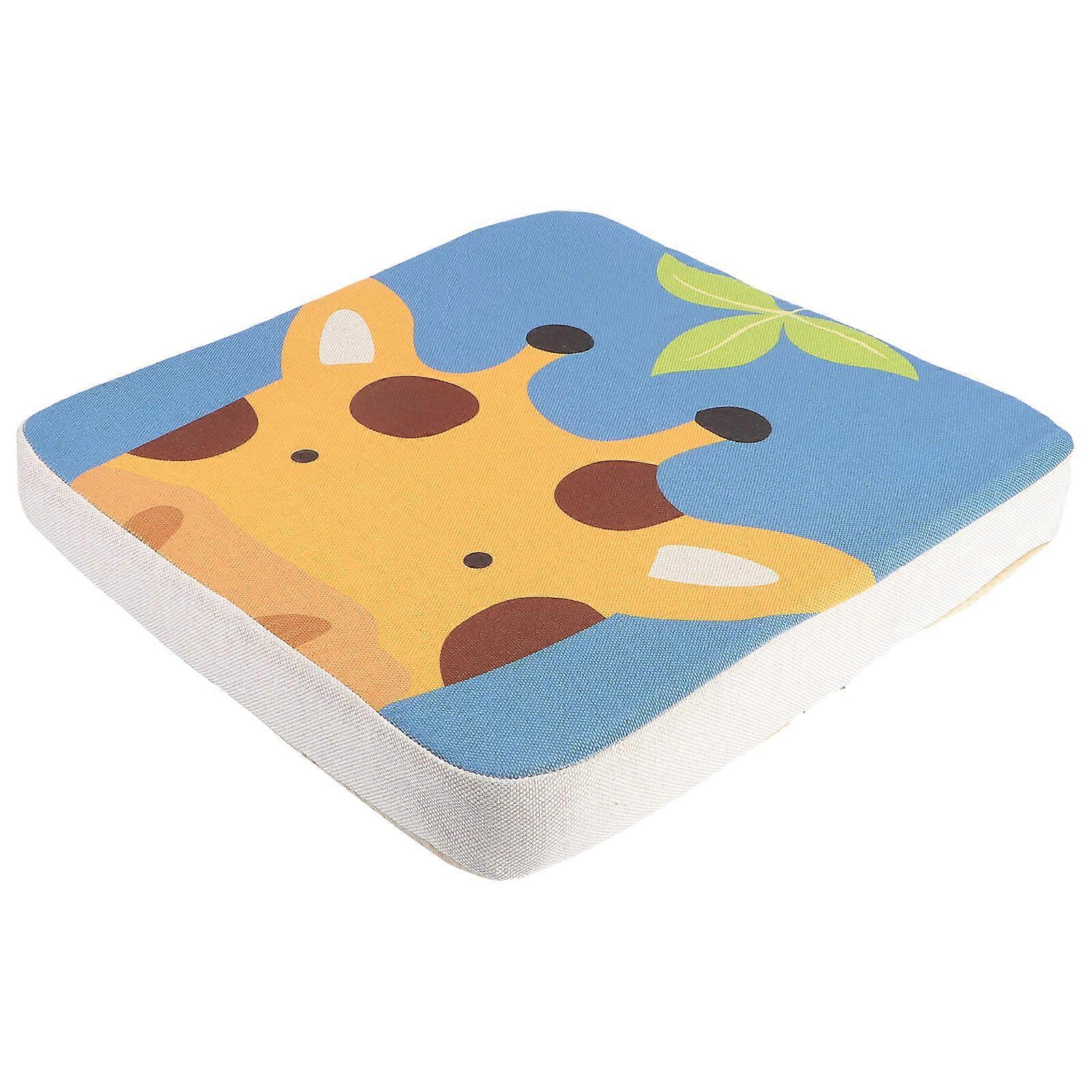 Cartoon Style Heightening Cushion For Children's Dining Chair 5Cm Comfortable And Safe 1Pcs
