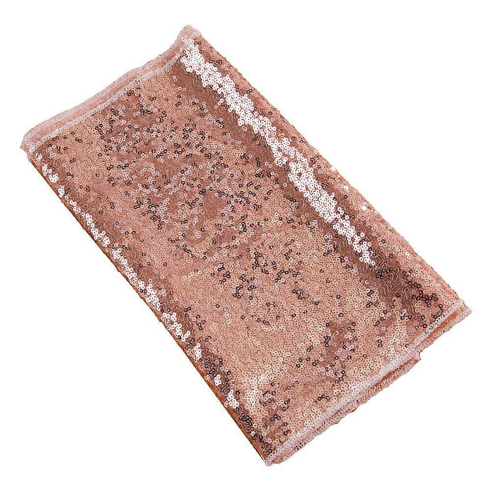 Table Runner In Rose Gold For Family And Friends Occasion Table Decor 30x275cm 1Pcs