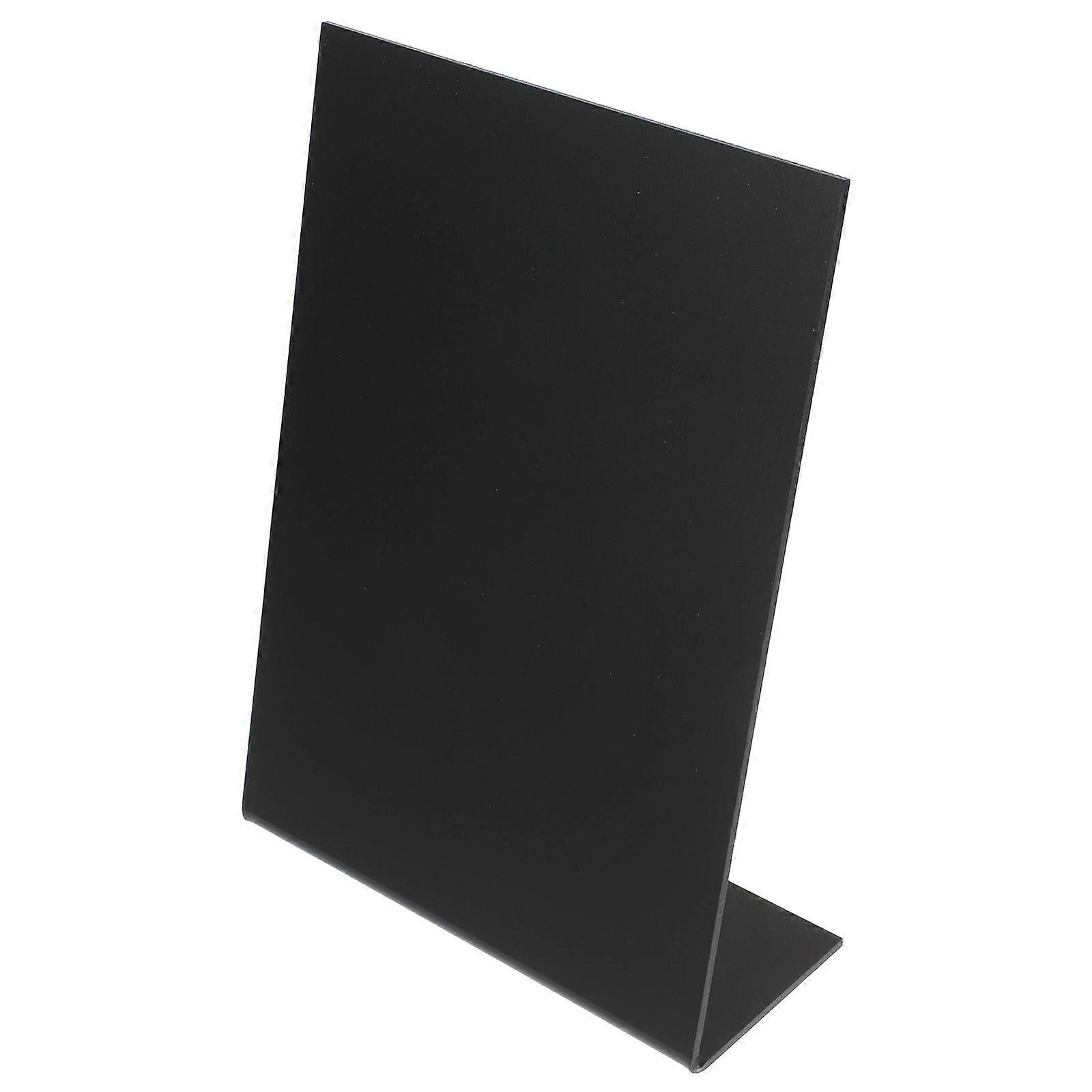Acrylic Chalkboard Sign for Home Table Number Price Place Cards Black 8 x 10 Inches