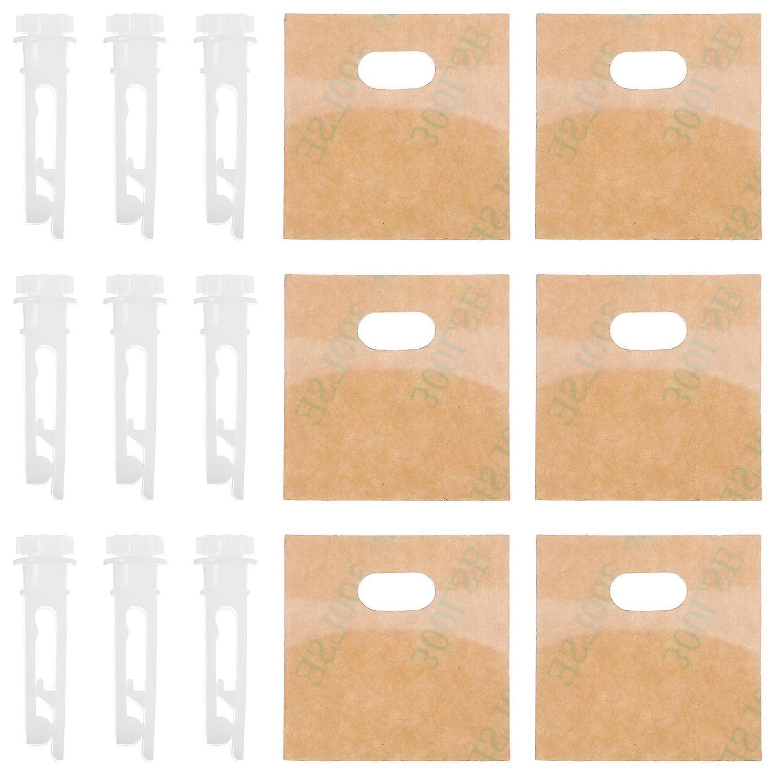 Vertical Blind Repair Kit 60 Slats & 20 Stems for Easy Blind Replacement Curtain Accessories