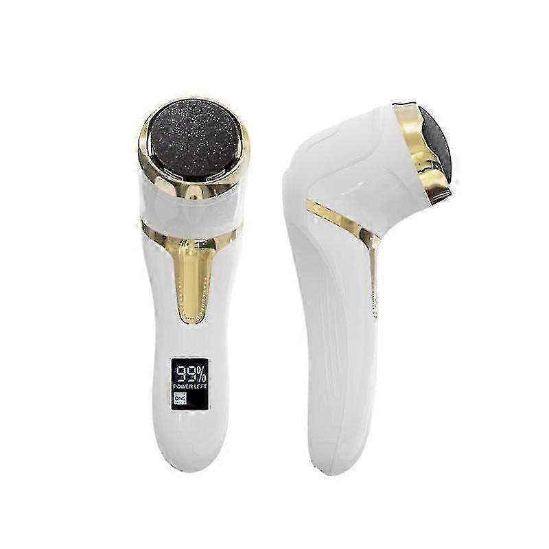 Dissolvant électrique de callosités pour les pieds avec aspirateur, vitesses réglables, conception étanche -