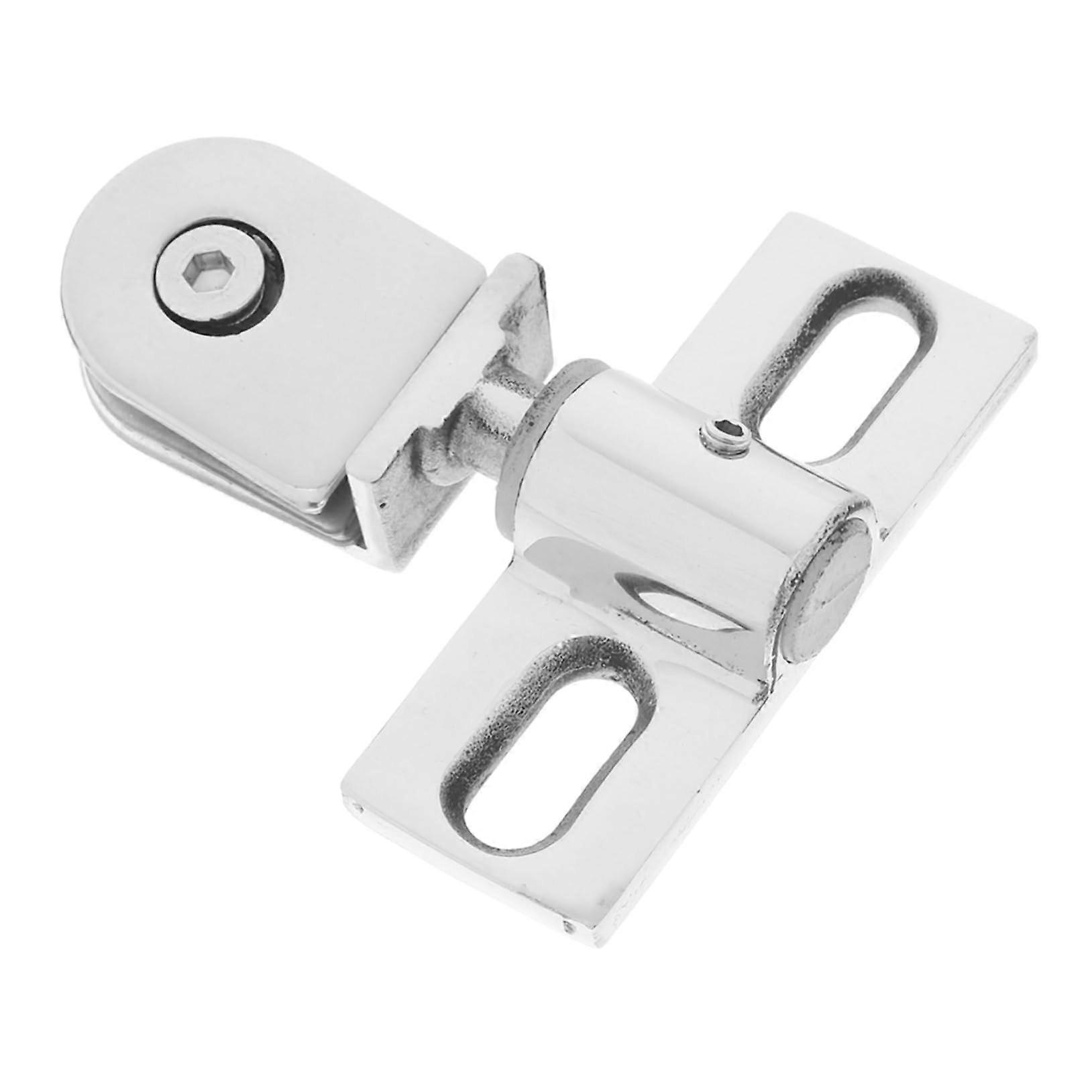Swivel Hinge for Shower Door Replacement Pivot Stainless Steel Silver