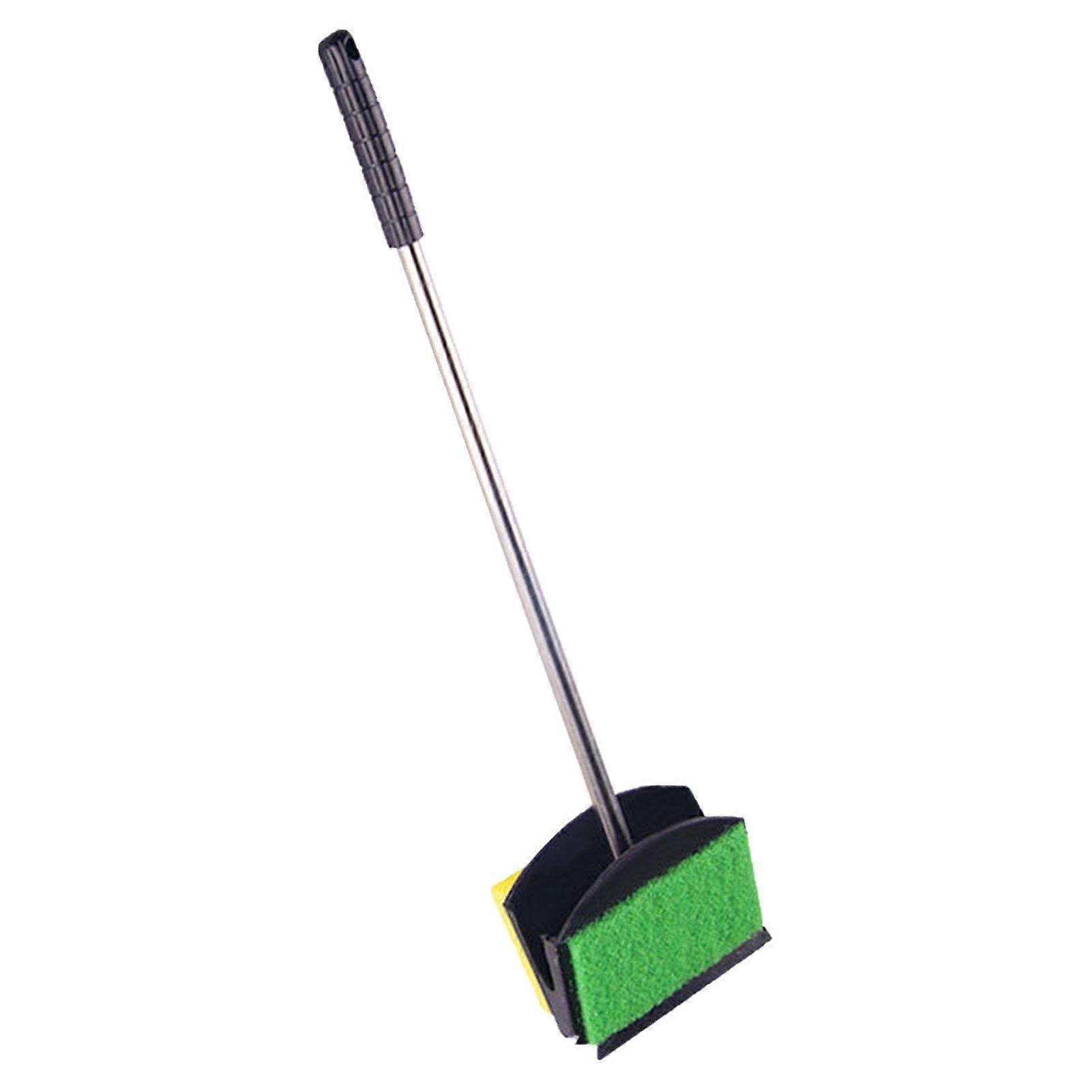 Aquarium Cleaning Brush, Double Sided Scrubber with Long Handle for Easy Maintenance