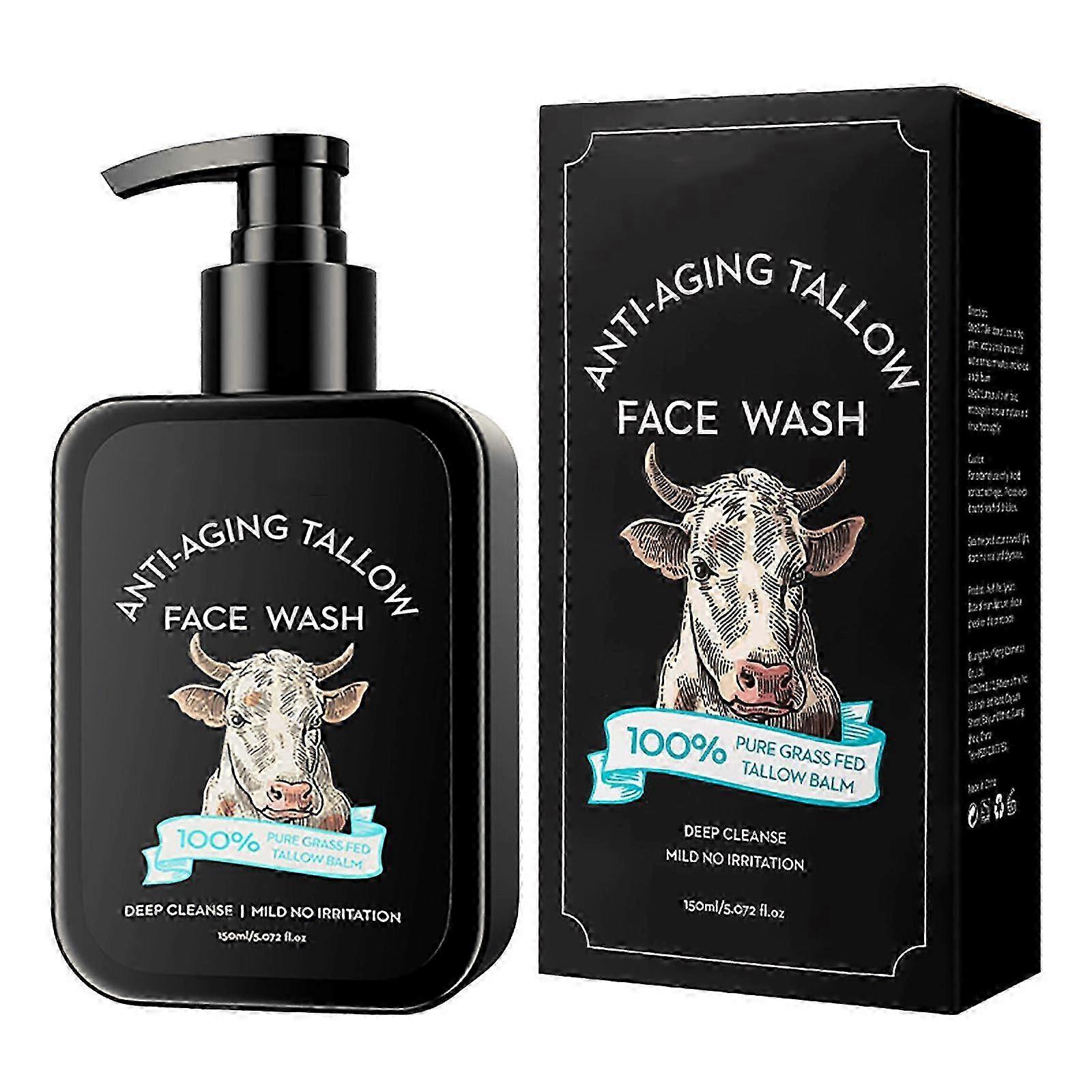 Tallow Face Wash Beef Tallow Oil Deeply 150ml
