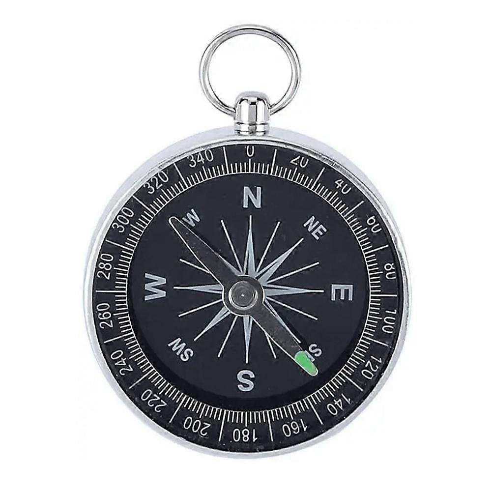 Portable Pocket Compass Hiking Walking Camping AID Survival