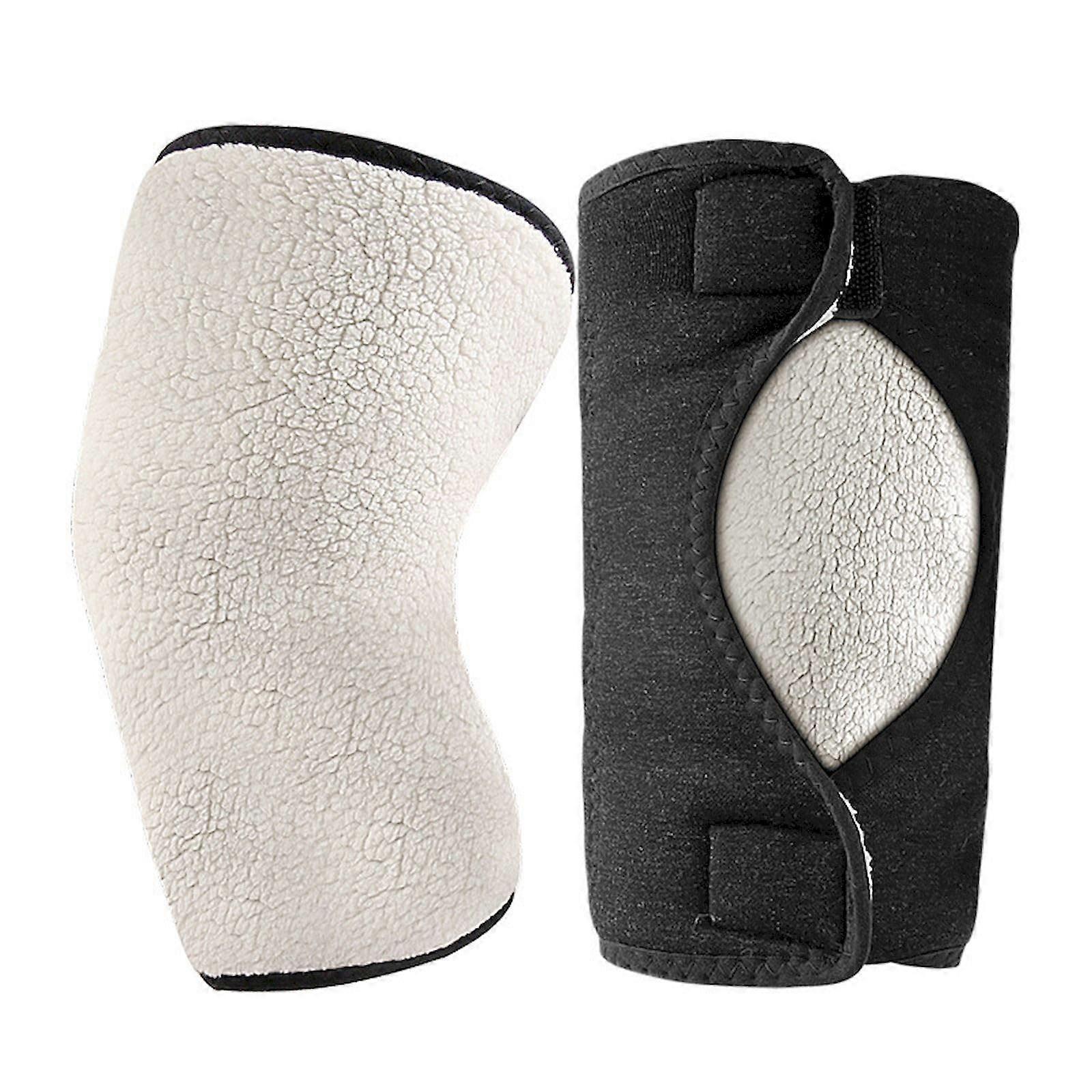 Knee Sleeves, Warm Knee Brace, Adjustable Soft Knee Sleeves, Compression Knee Sleeves