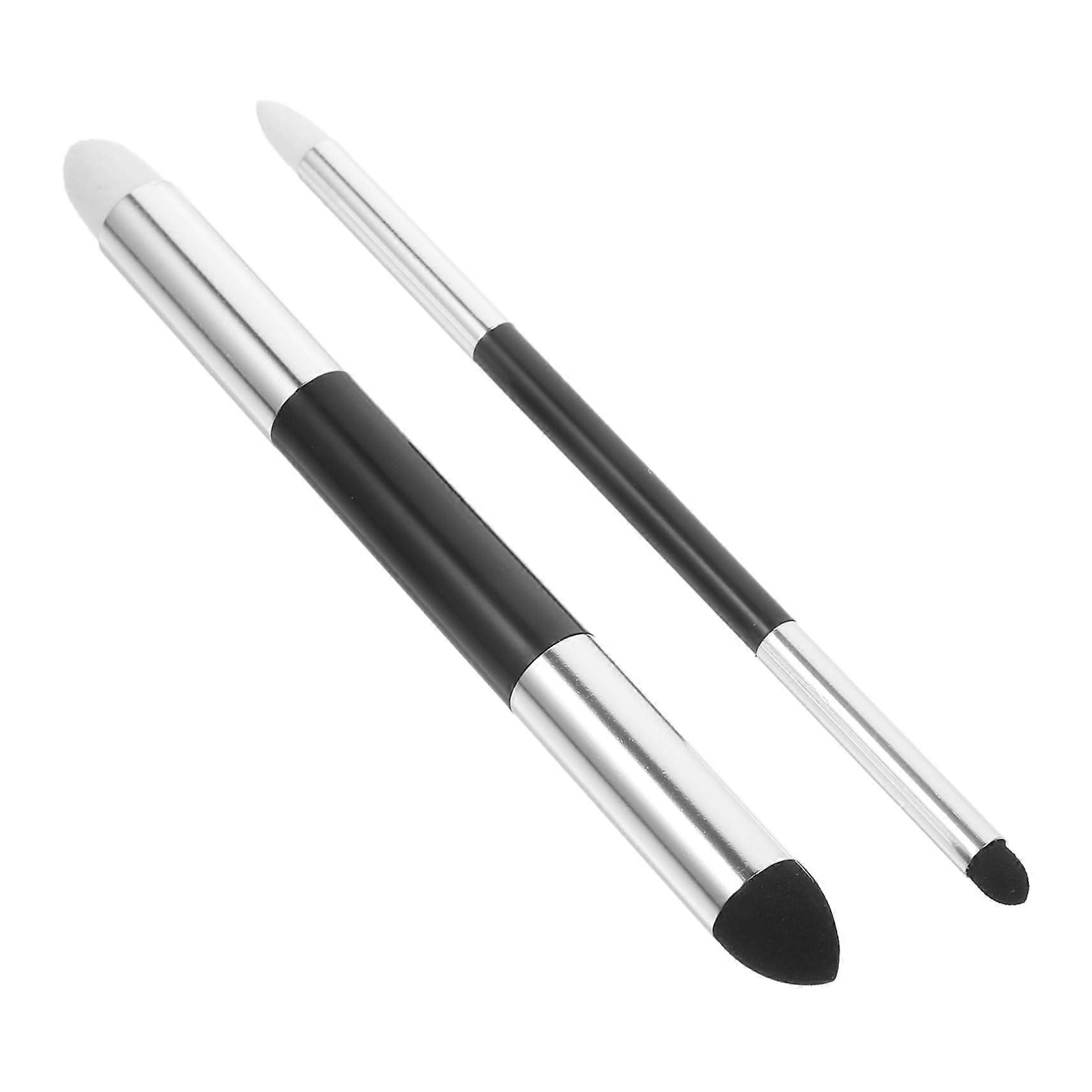 4Pcs Ergonomic Sketch Wiper Art Set with Comfortable Grip Drawing Sponge Pads for Beginners, Washable and Portable Cleaning Tools