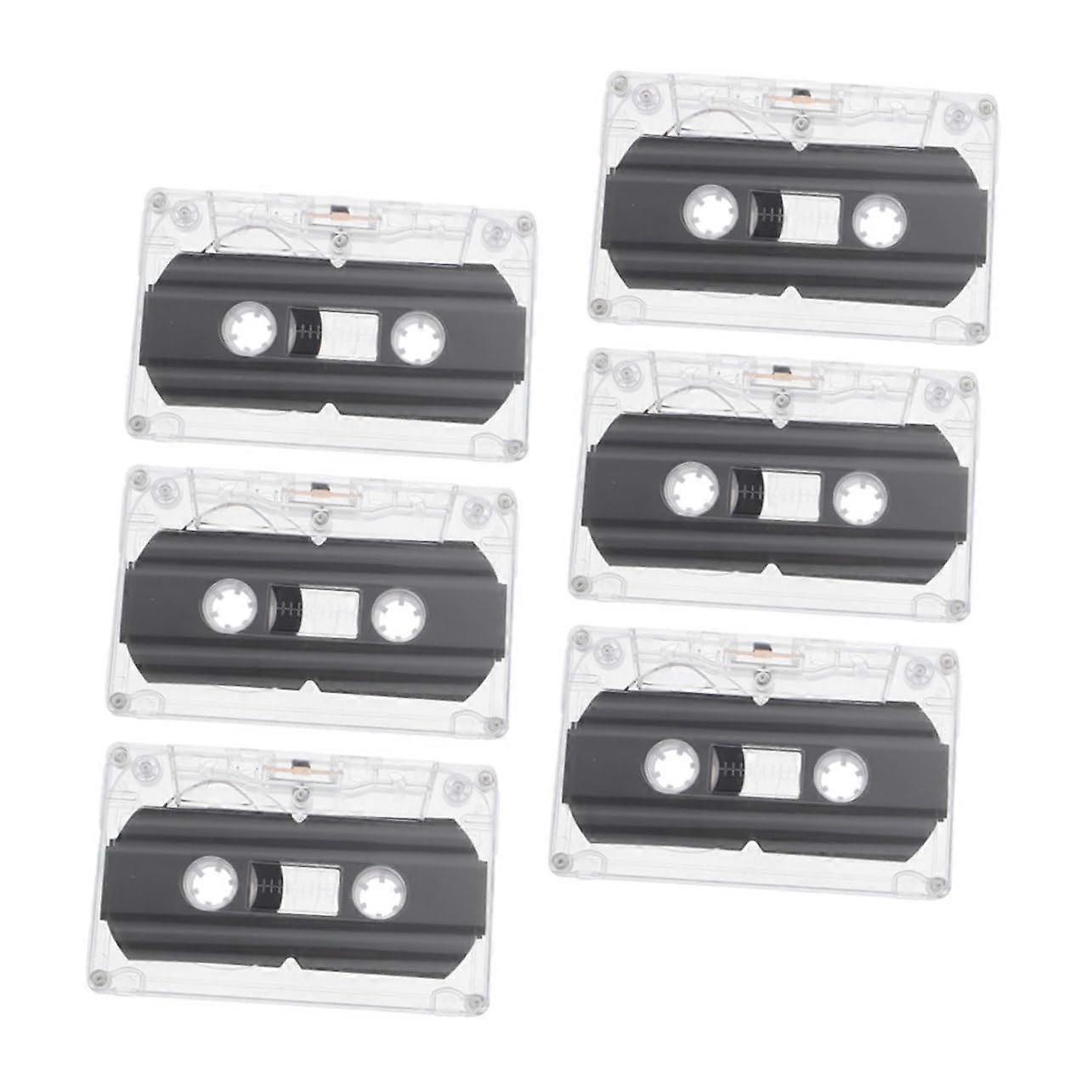 Cassette Tape 30 Minute Recording Blank Tapes for Music Projects, High-Quality Audio, Standard Size, Compatible with Players
