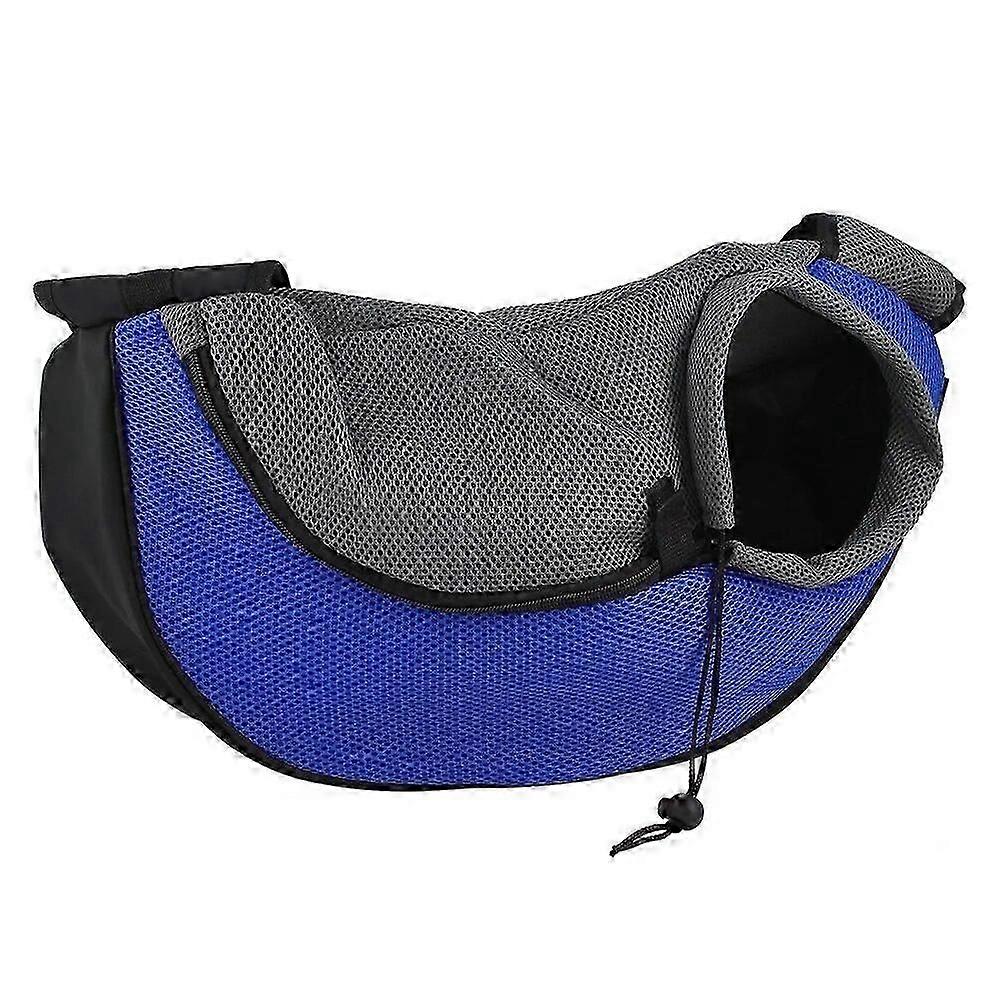 Front Sling Mesh Pet Carrier - Comfortable Shoulder Bag for Dogs and Cats