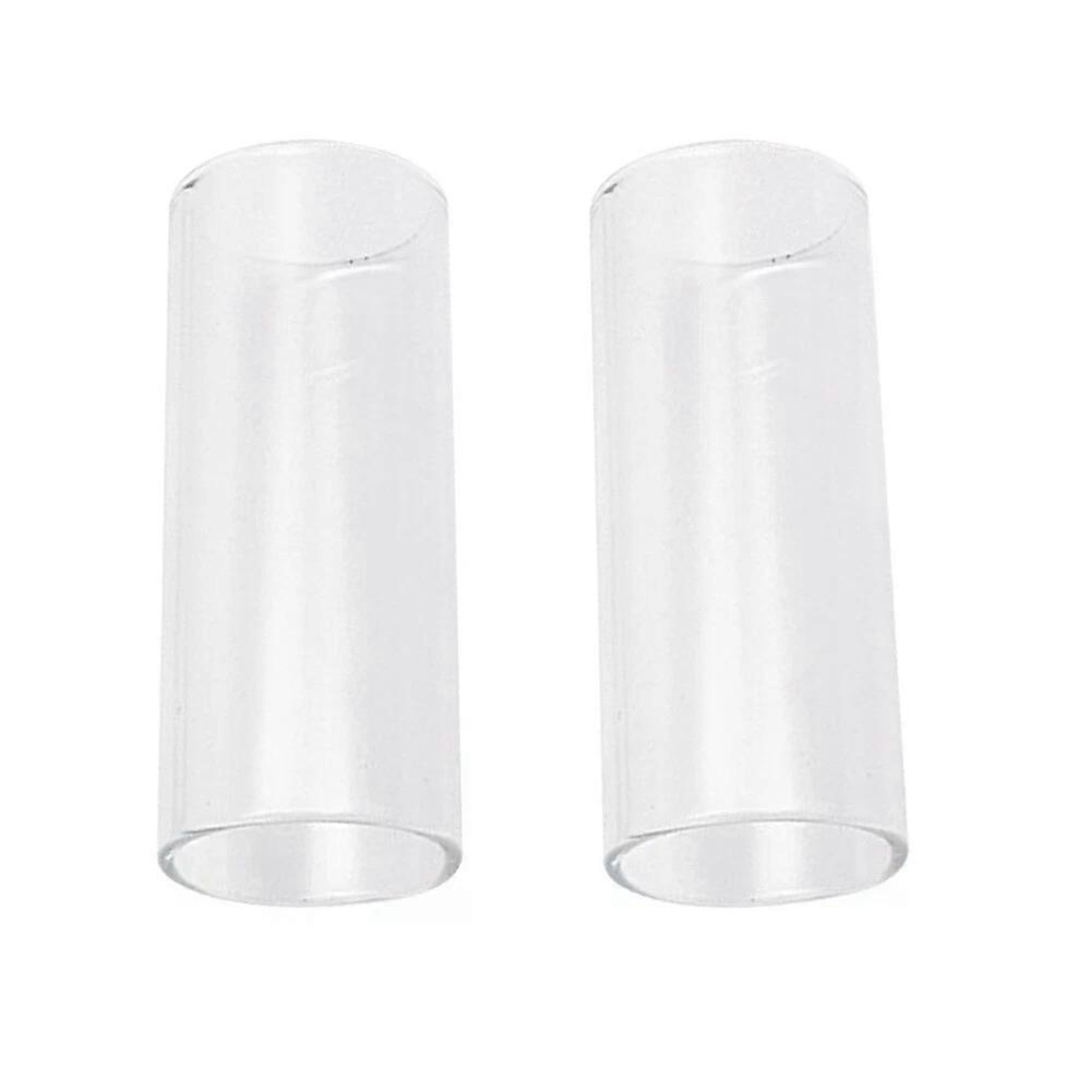 吉他滑轨，2Pc 中号瓶颈漂亮的吉他手玻璃滑轨