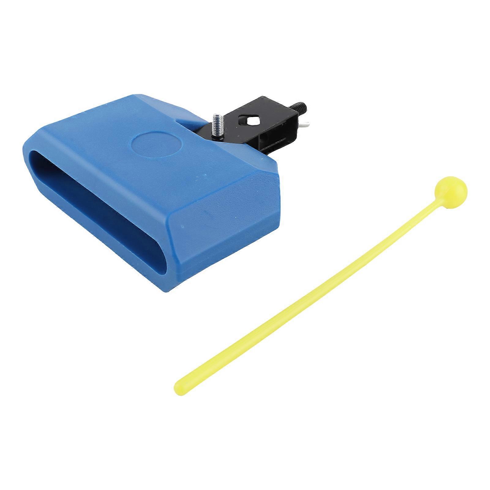 Cow Bell Noise Maker with Mallet Cowbell for Drum Set Percussion Instrument Music Education Tool for Cheering Alerting Sporting Events