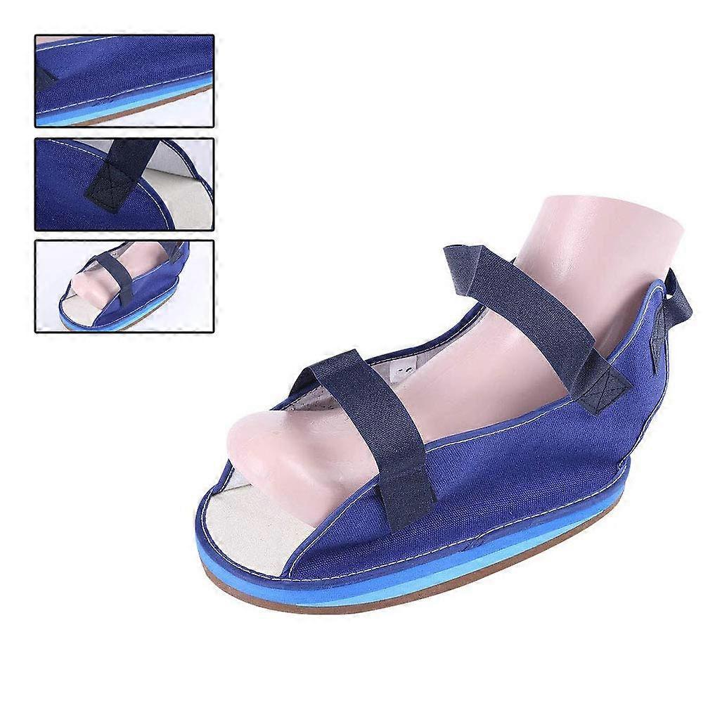 Walking Boot for Broken Toe - Unisex Post-op Medical Shoe, Size Large, Orthopedic Foot Fracture Recovery Sandal