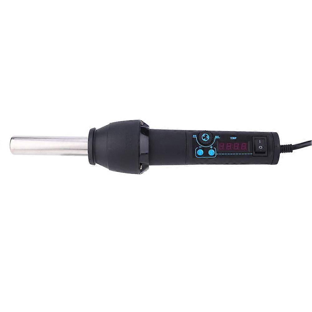 Digital Display Hot Air Gun Handheld Heat Gun Air Heater Blower with 8 Nozzle and BracketUS 110V 