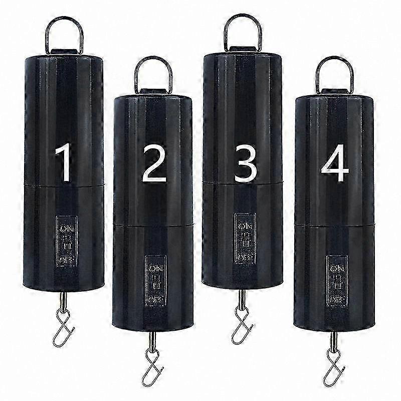 4 Pieces Rotating Display Motor Battery Powered for Yard Decor Wind Spinner Hanging Ornament Multi-Purpose Usage