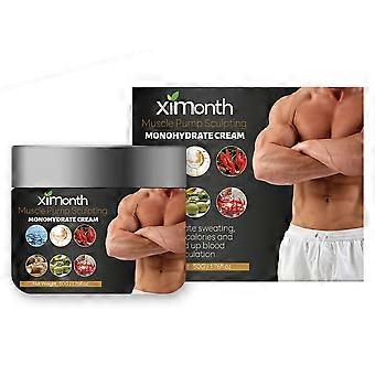 Ximonth Muscle Sculpting Cream strafft den Bauch, formt den Körper und strafft schlaffe Bereiche für ein definiertes Aussehen