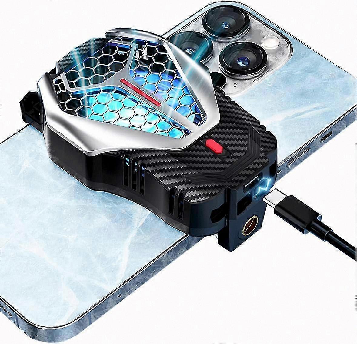 Universal Phone Cooling Fan with Semiconductor Chip for Gaming and Live Streaming散热器