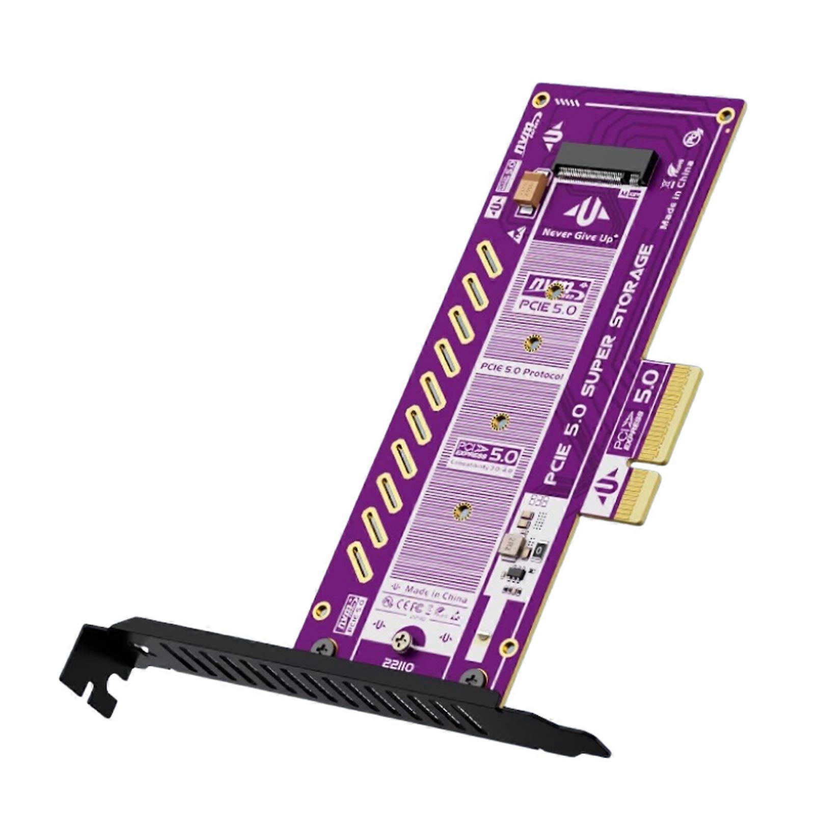 PCIe 5.0 x4 NVMe Solid Disk Upgrades Compatibles 22110/2280/2260/2242 Drive and Server Systems Multicolor