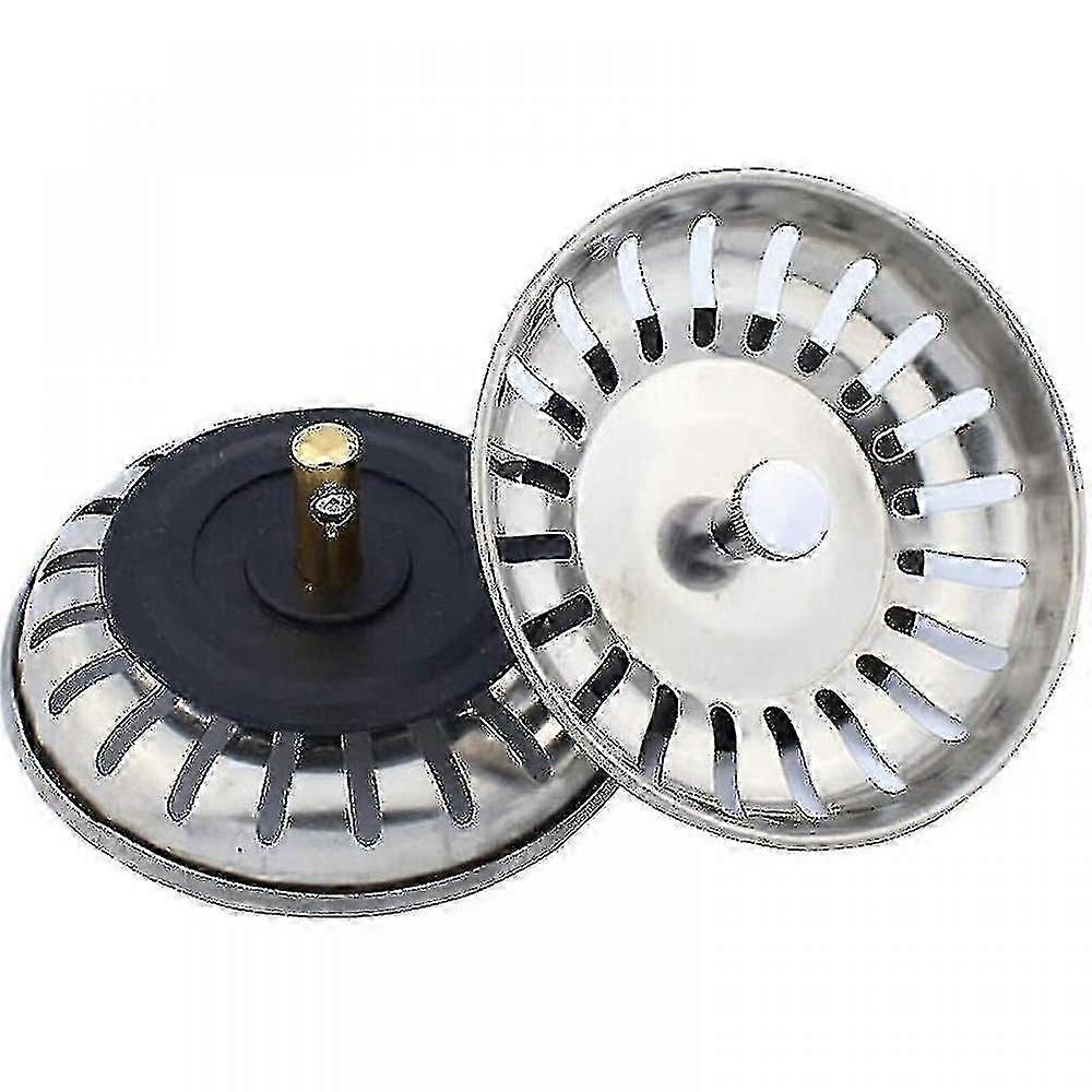 Sink Strainer Basket Replacements: Set Of Two