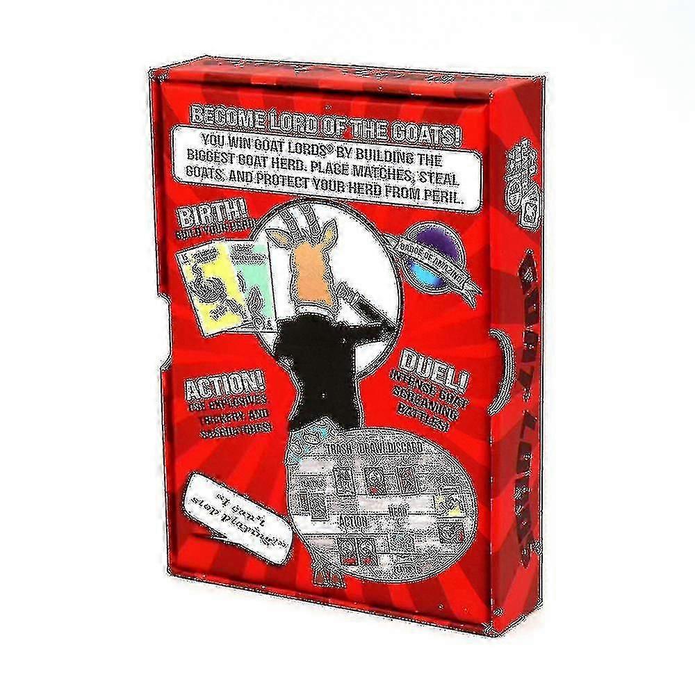 Goat Lords Game English Version Of Goat Lords Parent-child Game Interactive Board Game Card Casual