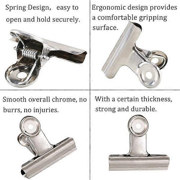 Metal clips, 35-piece pack, durable, flexible and versatile