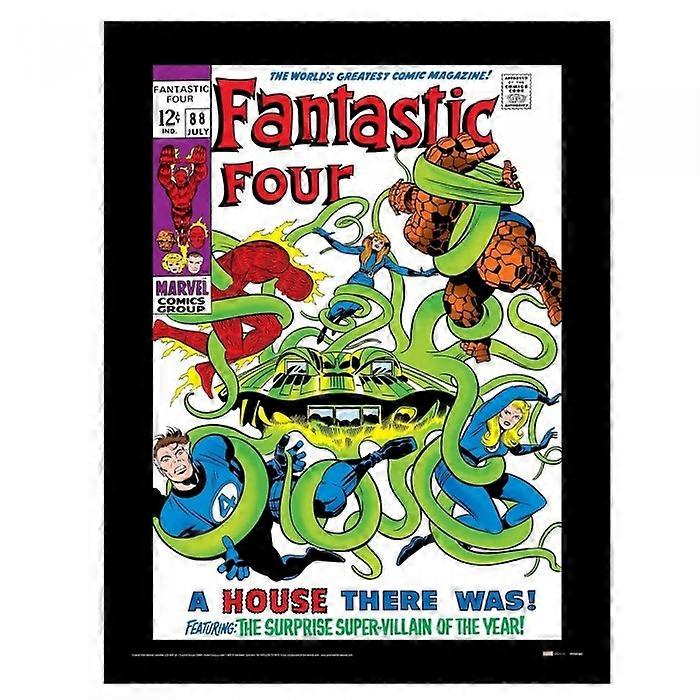 Fantastic Four A House There Was Framed Poster