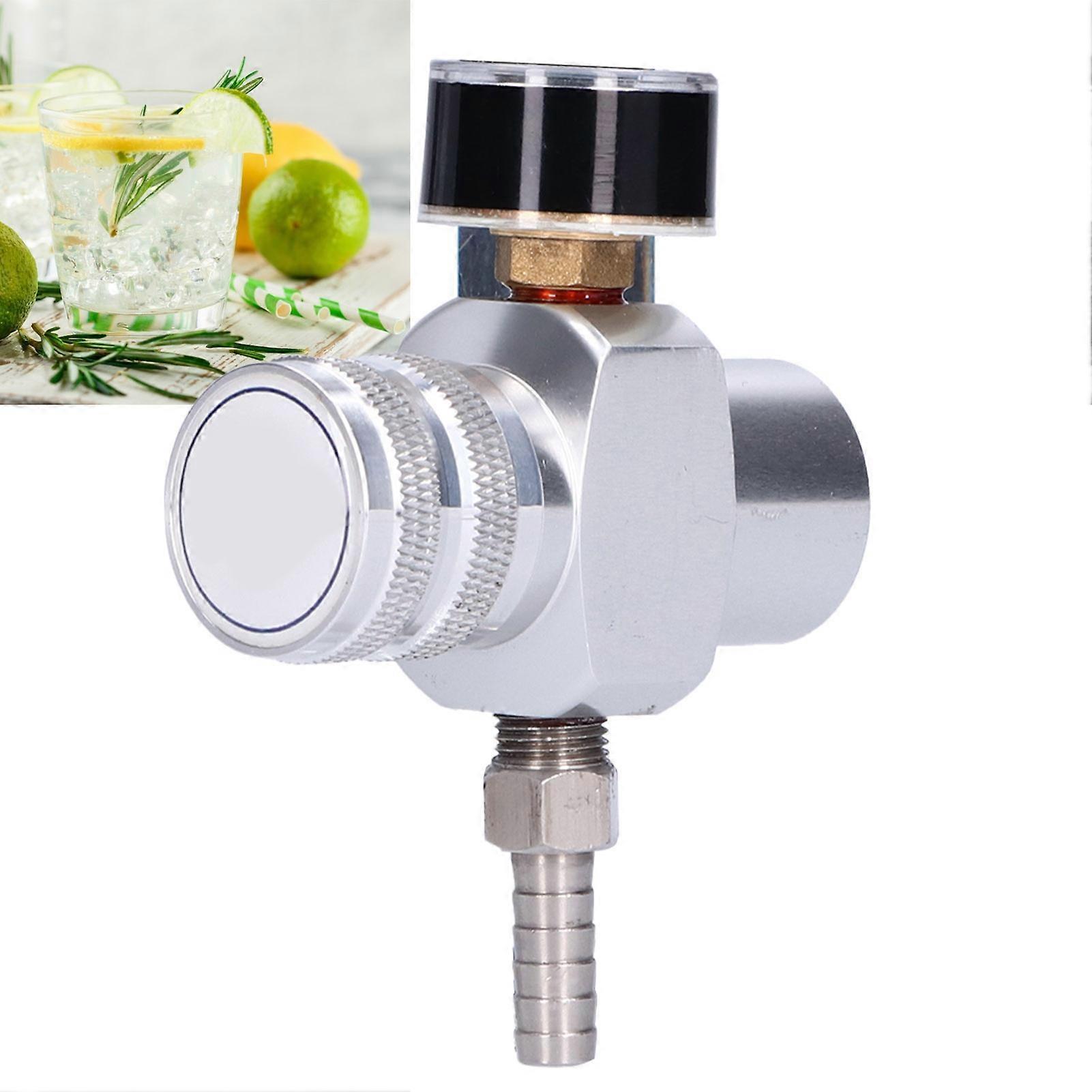 Pressure Regulator CO2 Valve TR21x4 Thread 90psi Mini Beer Gas