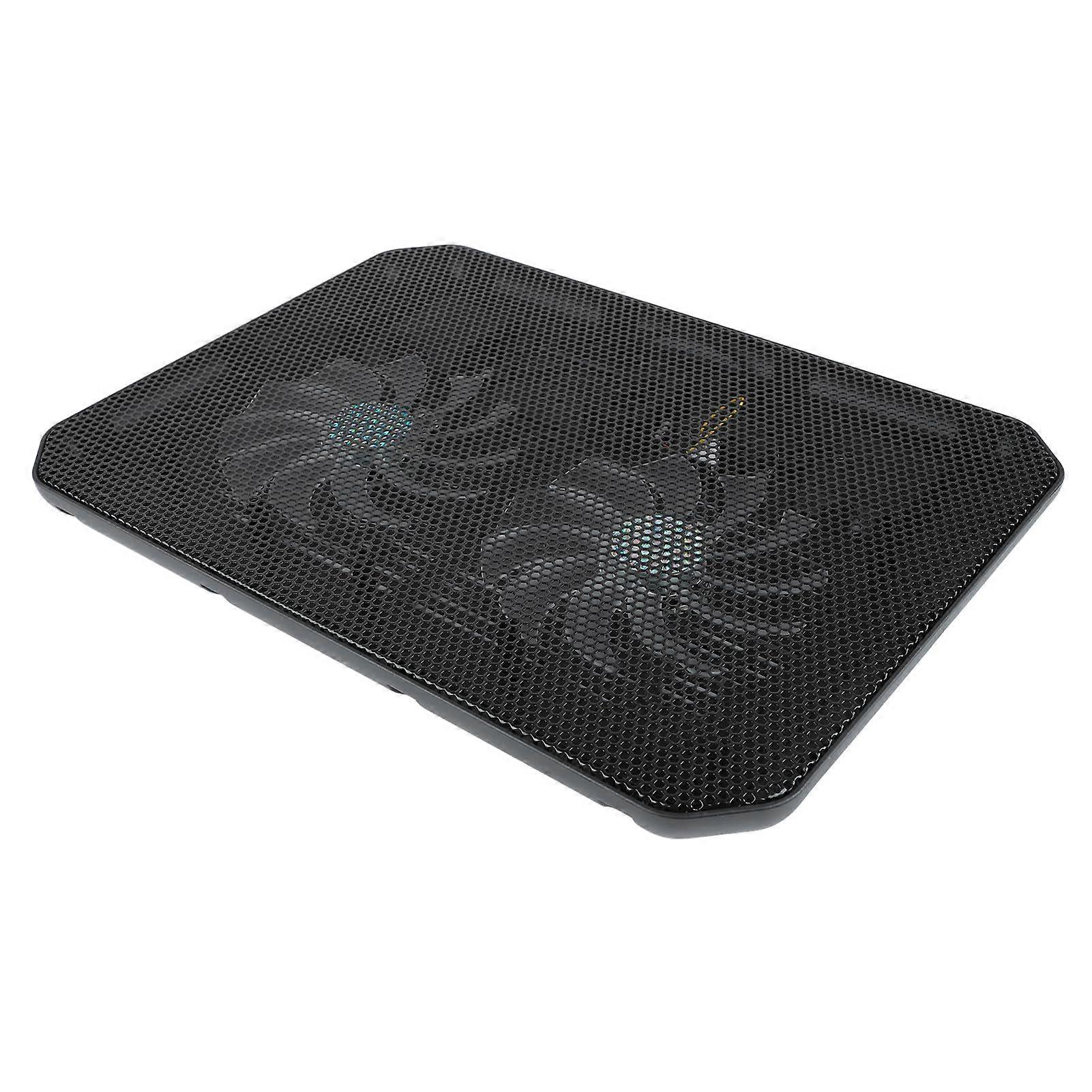 Laptop Cooler 7Position Height Adjustments, Speed Cooling, LED Lights, Metal Mesh, Lightweight Portable, Model M10B