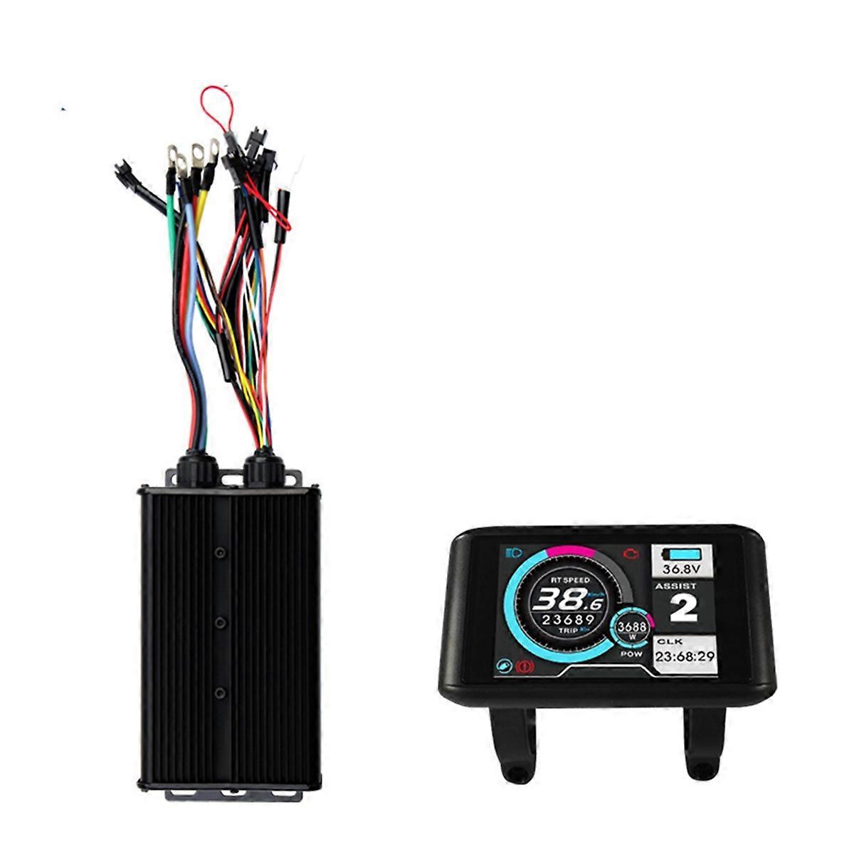 48V-72V 60A 1000W 3000W Brushless Motor Controller+UKC1 Color LCD Kit for Electric Mountain Bike Sc