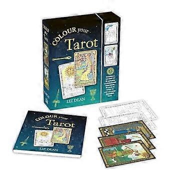 Gestalte dein Tarot-Set: Enthält ein komplettes Deck speziell angefertigter Tarotkarten, ein Kartenset zum Ausmalen und ein 64-seitiges illustriertes Buch