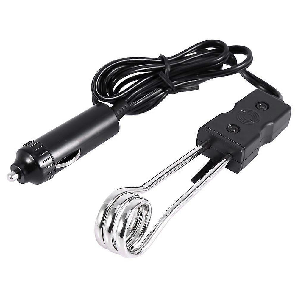 Mini Portable Electric Car Boiled Water Immersion Heater Traveling Camping Picnic New (12V)