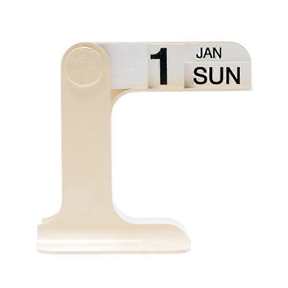 Masaüstü Flip Takvim Modern Minimalist Oturma Odası Dekoru Günlük Takvim - Yeşil-2025