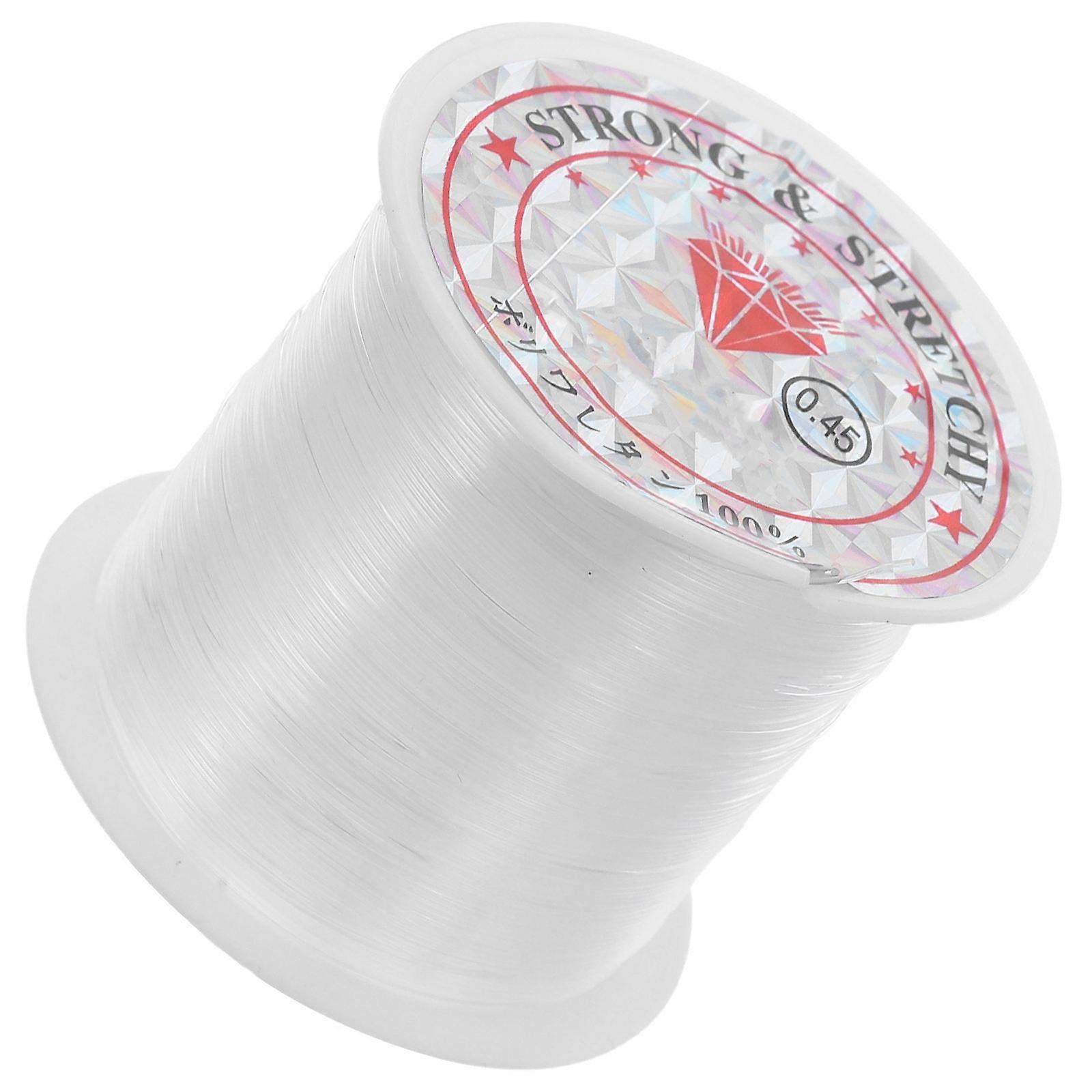 Crystal Thread Nylon Cord for Jewellery Making 2Pcs Durable Beading Wire