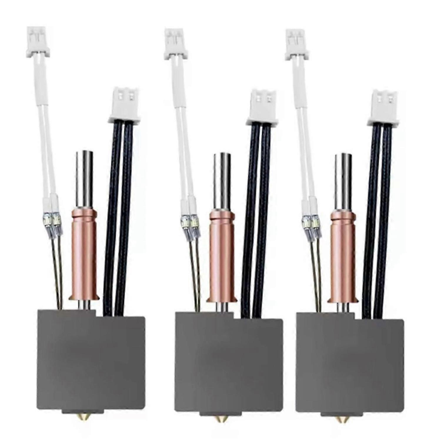 Combo Hotend Nozzle for 3 Thermistor Heating 24v 50w Heater Block for K3 Accesories