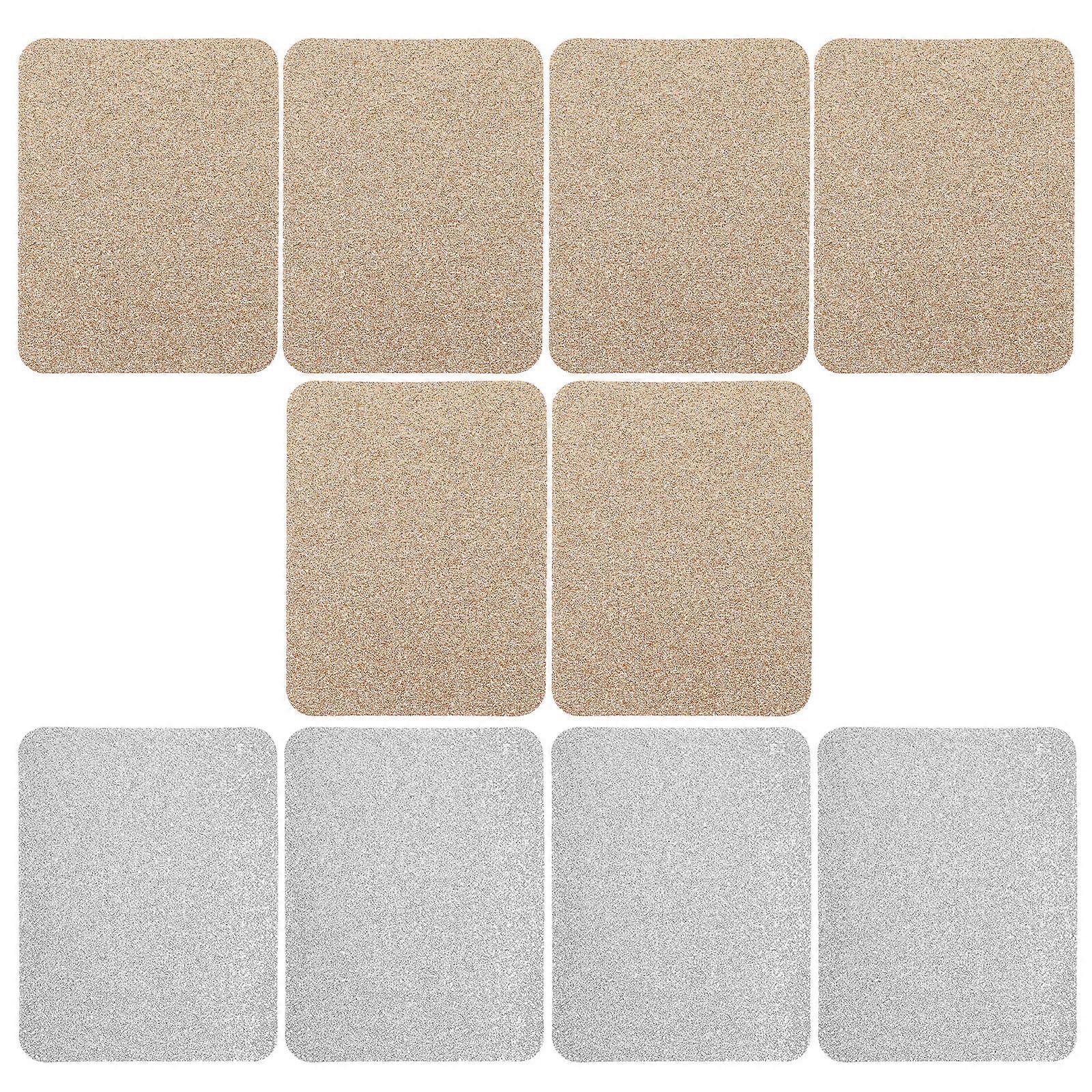 Mending Patches Iron On Patches For Jeans Skirts Backpacks Polyester Rectangular Decorative And Repair 12Pcs