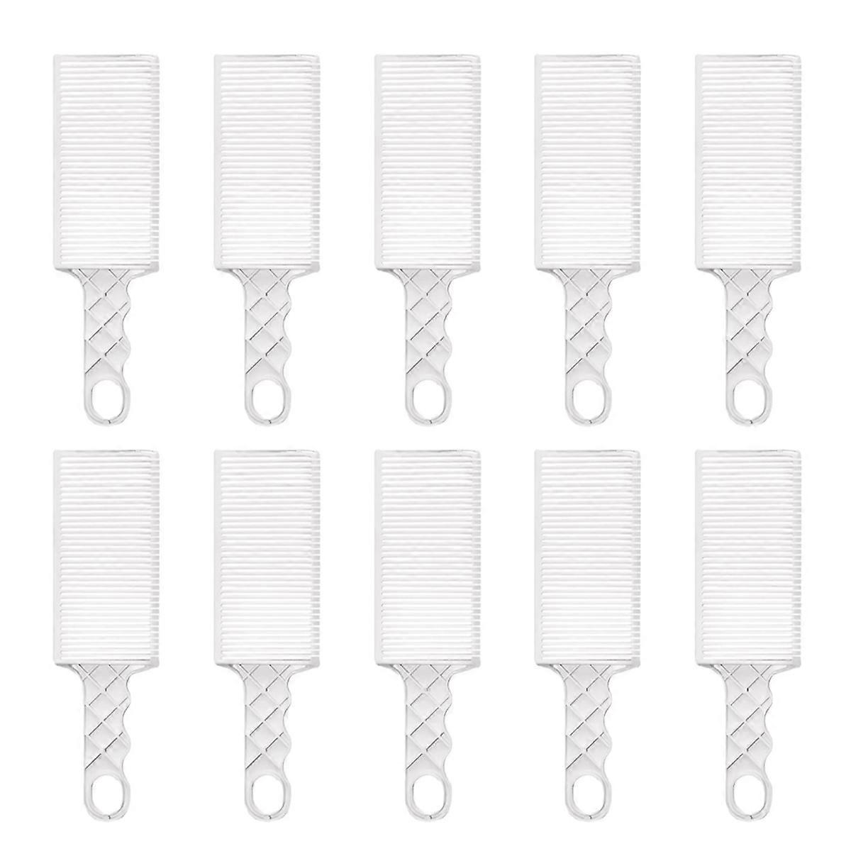 Professional barber cutting comb, hybrid flat top cutting comb