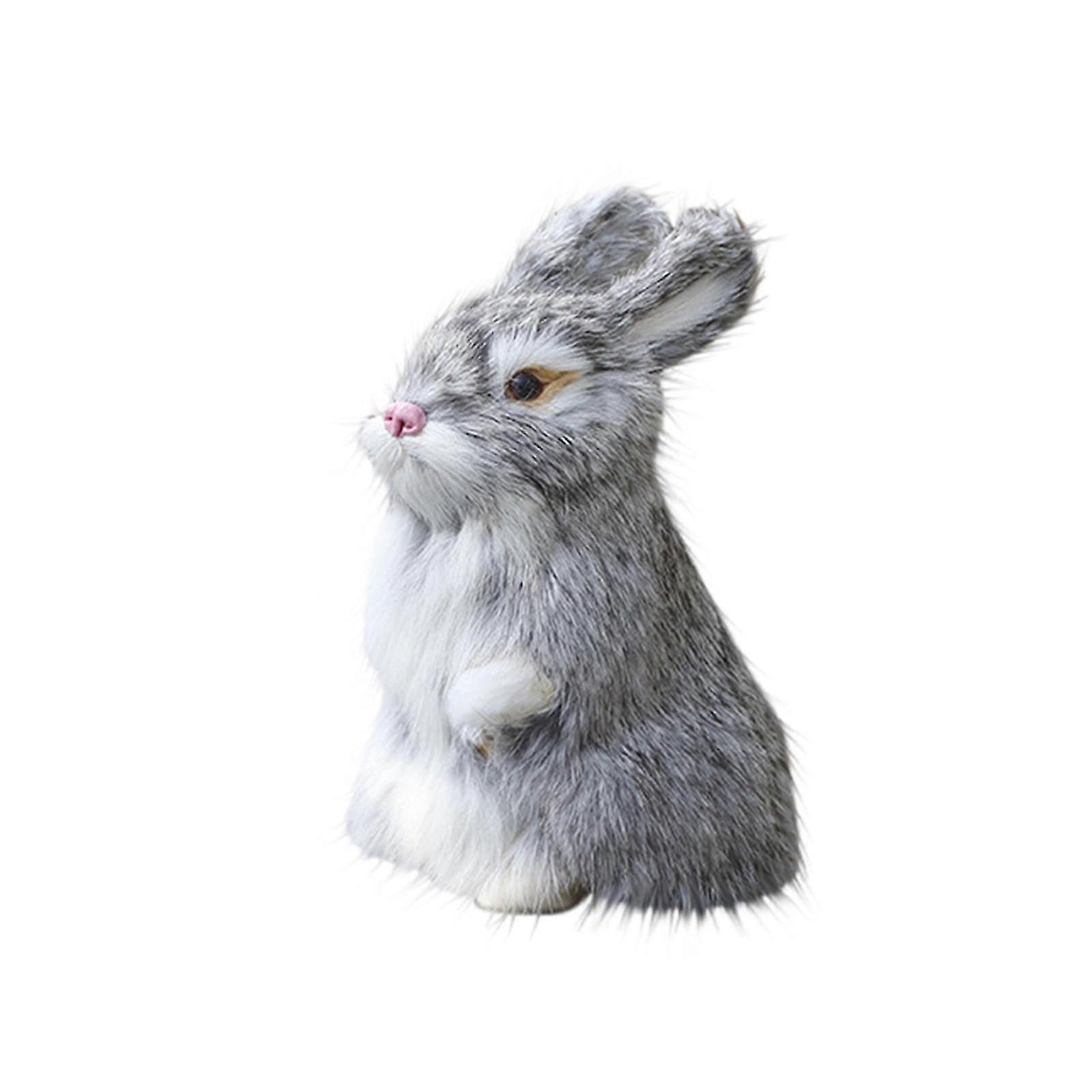 Easter Simulation Plush Rabbit Toy Cute Rabbit Doll Home Decoration Gift