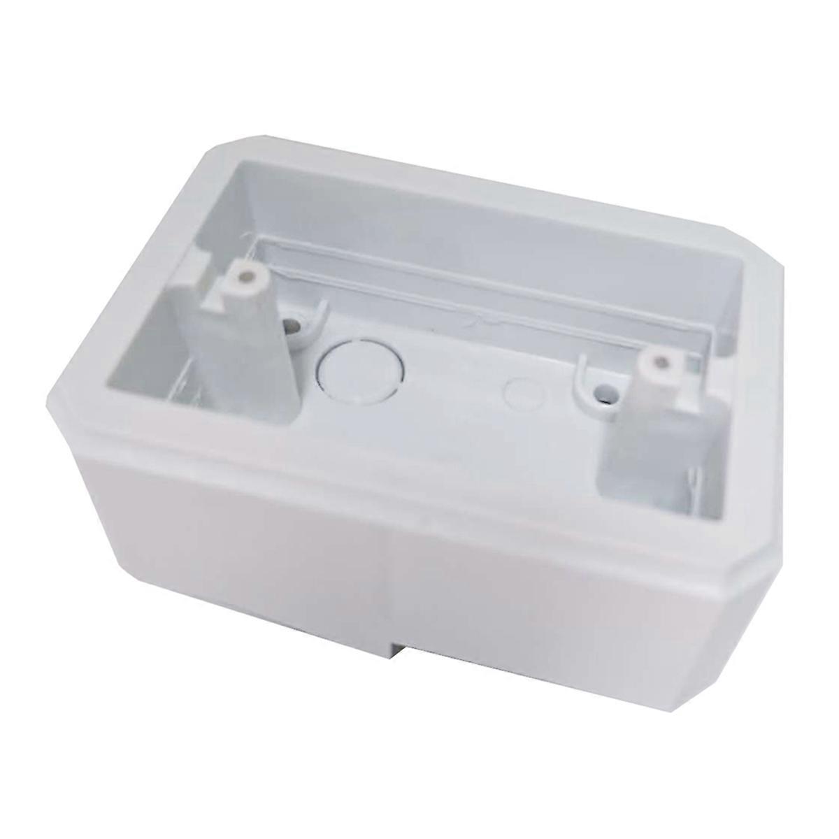 FS8171 White Weatherproof Flanged Outlet Switch Box Compatible with for Dut-Ch Lap Siding