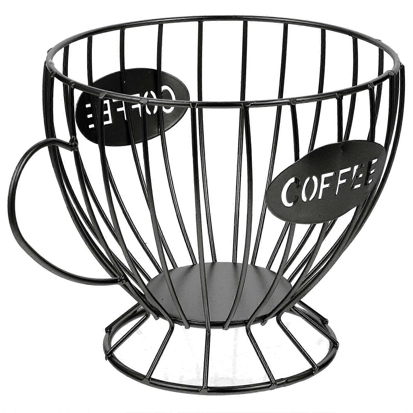 Coffee Capsules Basket Iron Holder for Coffee Capsule Storage
