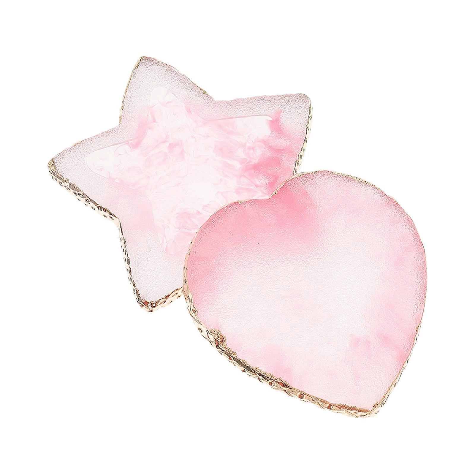 Beautiful Pink Nail Tip Display Boards for Showing 2Pcs Fake Nail Tips