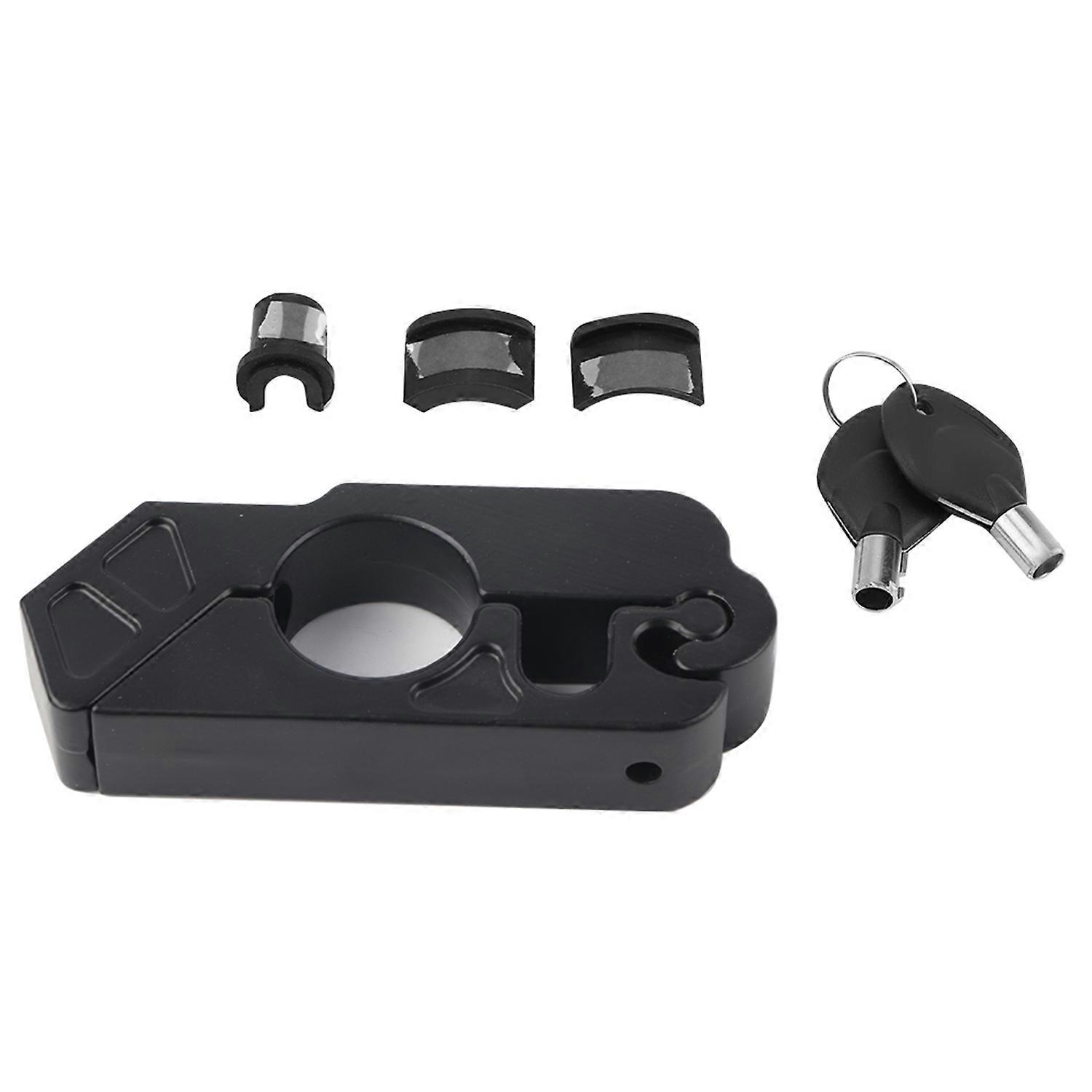 Features:
A set of handlebar lock with two keys to enhance the safety of your motorcycle.
Used on th